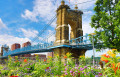 John A. Roebling Bridge over the Ohio River