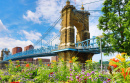 John A. Roebling Bridge over the Ohio River