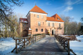 Gothic Castle In Oporow, Poland