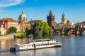 Charles Bridge in Prague, Czech Republic