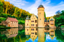 Castle Mespelbrunn in Germany