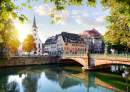 Protestant Church in Strasbourg, France