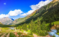 Mountain Summit Landscape