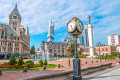 Europe Square in Batumi, Georgia