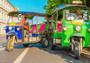 Tuk Tuk Taxis in Bangkok, Thailand