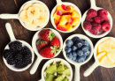 Berries and Fruits in Bowls