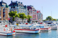 Strandvägen Boulevard in Stockholm, Sweden