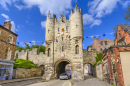 Old Medieval Gate of York, England