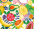 Tropical Fruit Pattern