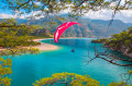 Paraglider over Oludeniz, Turkey