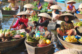 Floating Market in Banjarmasin, Indonesia