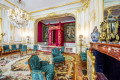 Interior of Chambord Castle, France