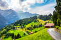 Wengen Village, Swiss Alps