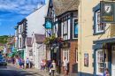 Quayside in Conwy, Wales