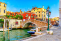 Narrow Canal in Venice