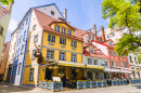 Old Streets in Riga, Latvia