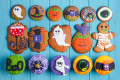 Halloween Gingerbread Cookies