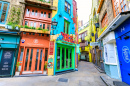 Neal's Yard Passage, London, England