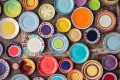 Colorful Porcelain Plates