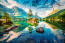 Hintersee Lake, Berchtesgaden Alps