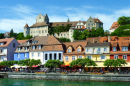 Waterfront of Meersburg, Germany