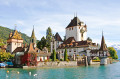 Oberhofen Castle, Lake Thun, Switzerland