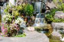 Waterfall in the Temple Garden