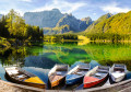 Mountain Lake in the Italian Alps