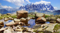 Italian Alpine Landscape