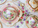 Vintage Floral Tea Set