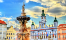 Samson Fountain, Ceske Budejovice, Czech Republic