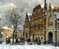 Winter Street Scene, Oudewater