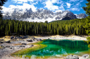 Carezza Lake, Dolomites, Italian Alps