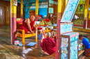 Nga Phe Chaung Monastery, Ywama, Myanmar