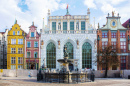 Neptune's Fountain, Gdansk, Poland