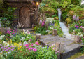 Old House with Garden Flowers