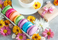 Macarons and Cappuccino