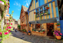 Town of Dinan, Brittany, France