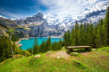 Oeschinnensee, Switzerland