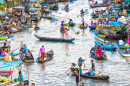 Floating Market, Soc Trang, Vietnam