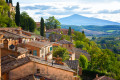 Walls of Montepulciano, Tuscany, Italy