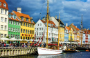 Nyhavn Seafront, Copenhagen, Denmark