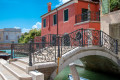 Narrow Canal in Venice, Italy