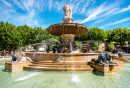 Fontain de La Rotonde, Aix-En-Provence, France