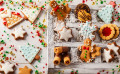 Christmas Cookies in a Wooden Box