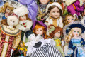 Old Dolls at the Flea Market