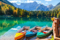 Lake Fusine, Italy