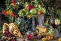 Classic Still Life with Fruits