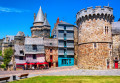 Vitre Medieval Old Town, Brittany, France