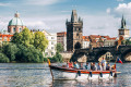 Charles Bridge in Prague, Czech Republic